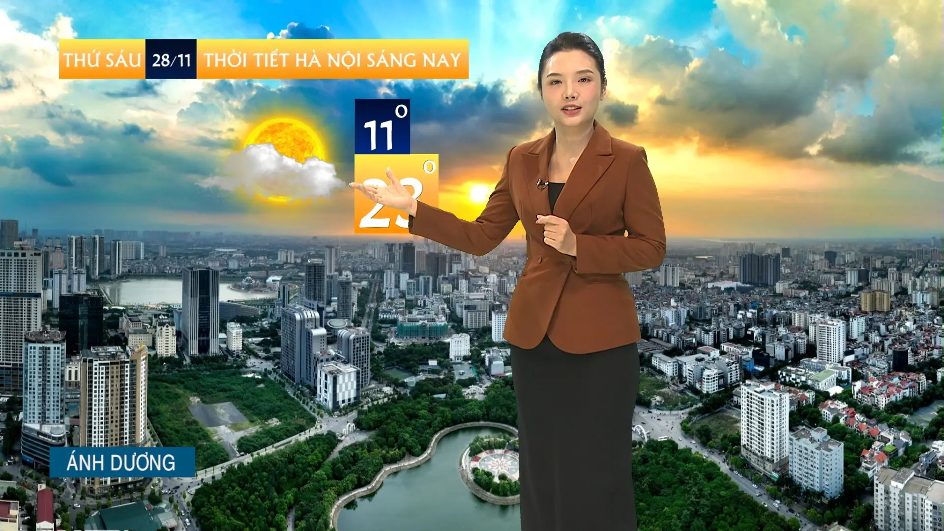 Dự báo thời tiết trưa | 28/11/2025